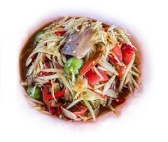 ส้มตำปูปลาร้า--