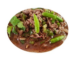 ลาบเนื้อ